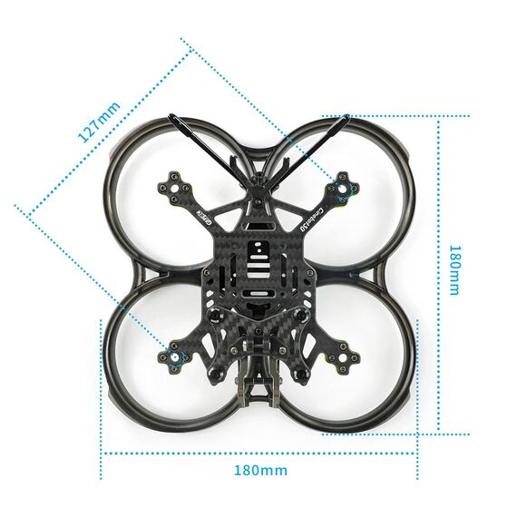Рама GEPRC GEP-CT30, Версия: Без подсветки, изображение 7в магазине iDrone Рама GEPRC GEP-CT30, Версия: Без подсветки, изображение 7