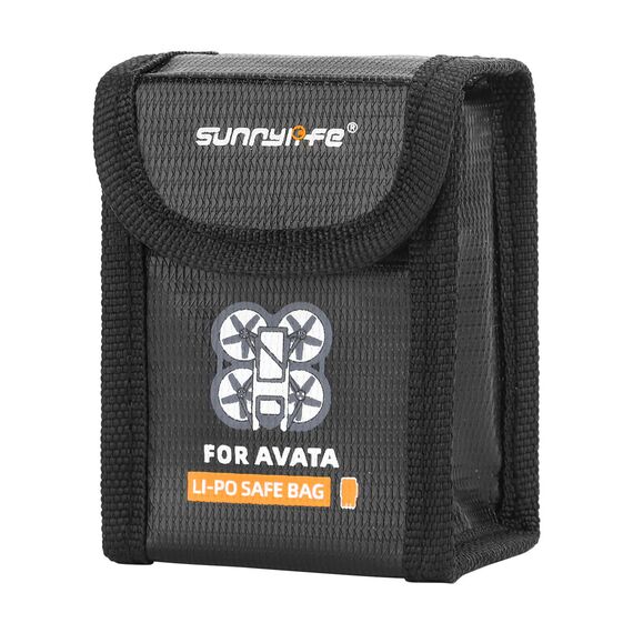 Огнеупорный чехол для аккумуляторов DJI Avata (SunnyLife), Версия: для 1-го аккумулятора