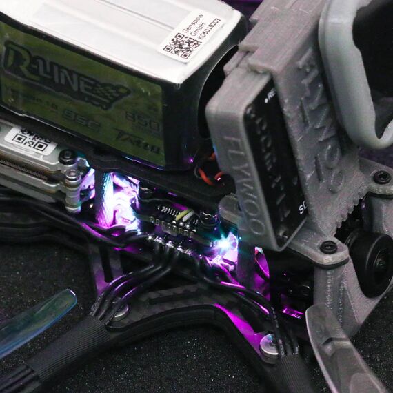 Стек Flywoo Goku Hex GN405 Nano 16x16 (FC + 13A ESC) (BMI270), Комплектация: полный стек, изображение 5