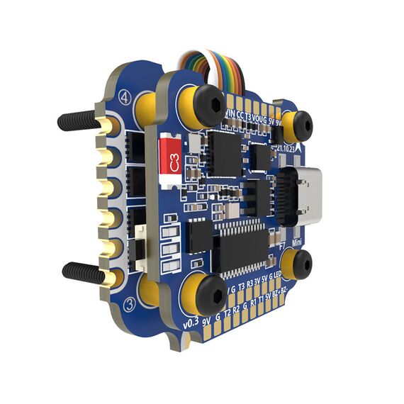 Стек SpeedyBee F7 Mini 20x20, Комплектация: полный стек, изображение 2в магазине iDrone Стек SpeedyBee F7 Mini 20x20, Комплектация: полный стек, изображение 2