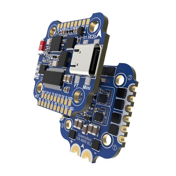 Стек SpeedyBee F7 Mini 20x20, Комплектация: полный стек, изображение 5в магазине iDrone Стек SpeedyBee F7 Mini 20x20, Комплектация: полный стек, изображение 5