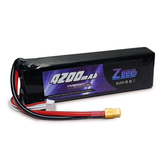Аккумулятор Zeee 4200мАч 4S 60C LiPo (XT60)