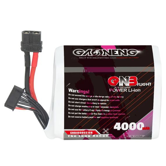 Аккумулятор GNB 6S 4000mAh 10C Li-ion (Samsung 21700, XT60), изображение 3в магазине iDrone Аккумулятор GNB 6S 4000mAh 10C Li-ion (Samsung 21700, XT60), изображение 3