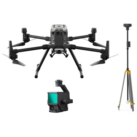 Квадрокоптер DJI Matrice 300 RTK Combo + Мобильная станция D-RTK 2 + штатив D-RTK 2 + Zenmuse L1