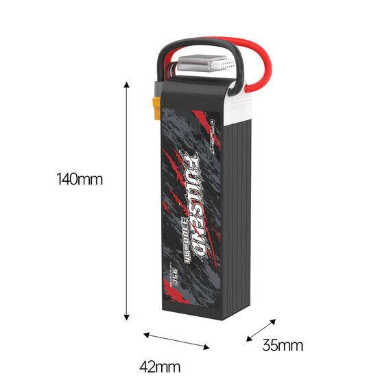 Аккумулятор iFlight Fullsend 3300мАч 6S 95C LiPo (XT60), изображение 6