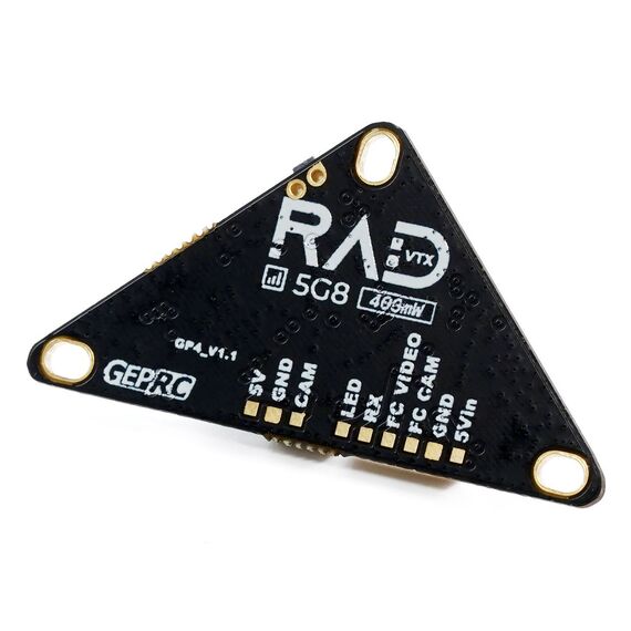 Видеопередатчик GEPRC RAD Whoop 5,8 ГГц 400 мВт, изображение 2