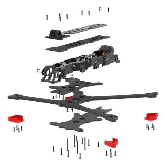 Рама iFlight Chimera7 Pro V2, Версия: V2, изображение 8