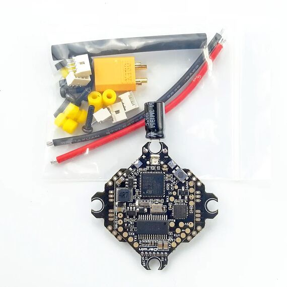 Полетный контроллер DarwinFPV 15A 1-3S F411 Ultralight/Whoop AIO, изображение 4в магазине iDrone Полетный контроллер DarwinFPV 15A 1-3S F411 Ultralight/Whoop AIO, изображение 4