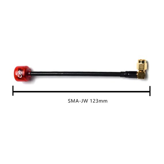 Антенна RUSHFPV Cherry 2 Antenna, Версия: Стандартная, Поляризация: RHCP, Разъем: SMA90, Количество: 1 шт., изображение 3