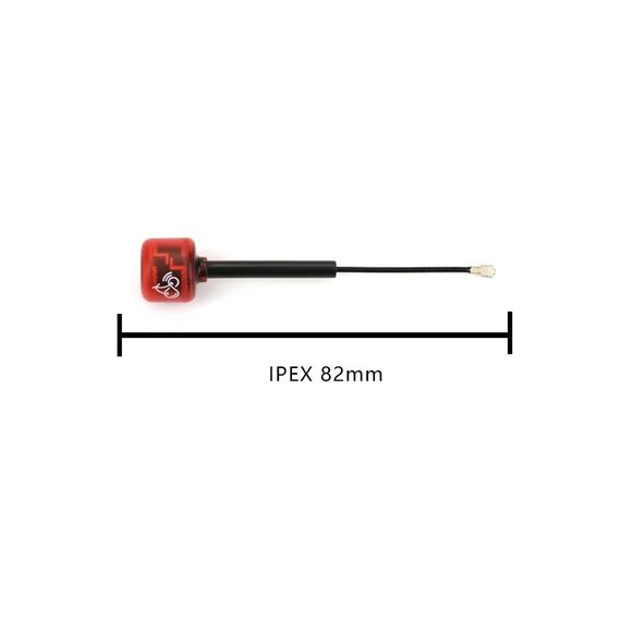 Антенна RUSHFPV Cherry 2 Antenna, Версия: Стандартная, Поляризация: RHCP, Разъем: U.FL, Количество: 1 шт., изображение 3