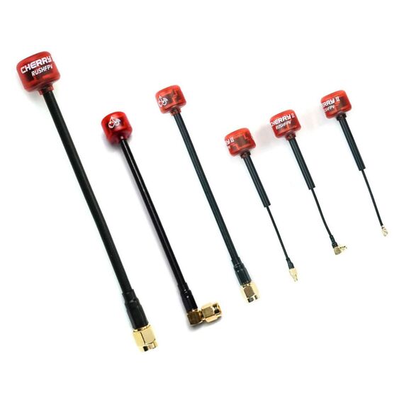Антенна RUSHFPV Cherry 2 Antenna, Версия: Стандартная, Поляризация: RHCP, Разъем: U.FL, Количество: 1 шт.