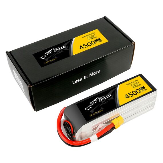Аккумулятор Tattu 4500мАч 6S 25C LiPo (XT60), изображение 4