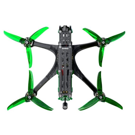 Квадрокоптер GEPRC MARK5 DC HD O3 FPV, Приемник: TBS, Цвет: Emerald Green, изображение 3