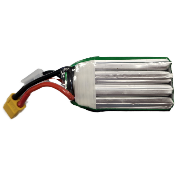 Аккумулятор RacePow 4S 1550mAh 120C LiPo (XT60), изображение 2в магазине iDrone Аккумулятор RacePow 4S 1550mAh 120C LiPo (XT60), изображение 2
