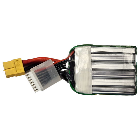 Аккумулятор RacePow 6S 1100mAh 110C LiHV (XT60), изображение 2