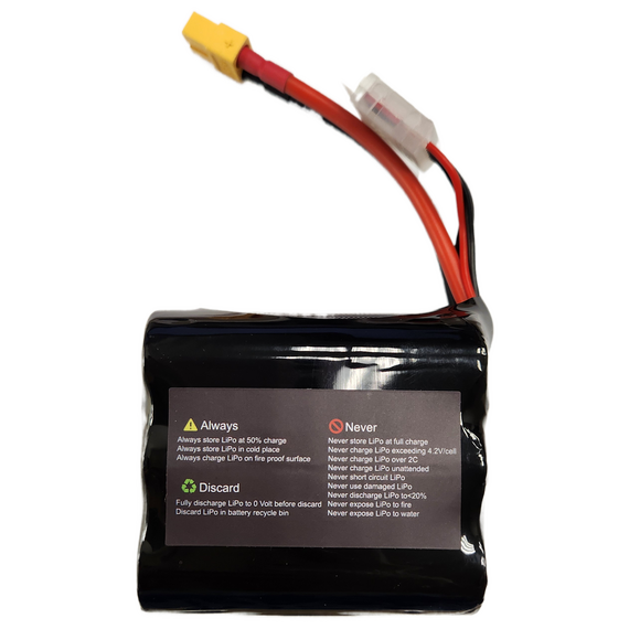 Аккумулятор RacePow 6S 4000mAh (21700, XT60), изображение 2