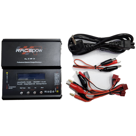 Зарядное устройство RacePow B6AC 80W, изображение 4