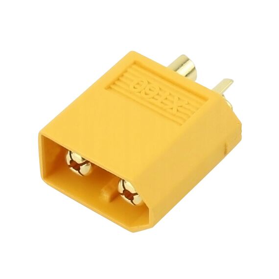 Разъем XT60 (Amass) (male), Разъем: XT60, Версия: male (папа), изображение 2