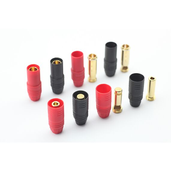 Разъем AS150 (Amass) (male, красный), Версия: male (папа), Цвет: Красный (безыскровый), изображение 2