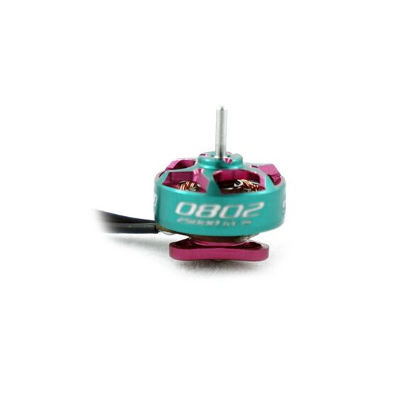 Мотор RCinPower 0802 GTS v3 (25000kV), Цвет: Teal Blue & Pink