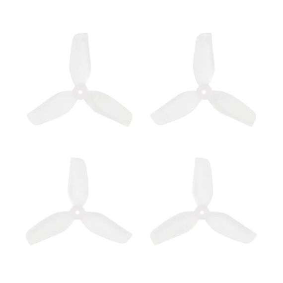 Пропеллеры HQProp 31mm 3-лопастные Ultralight 1,0мм (2CW + 2CCW), Цвет: Transparent