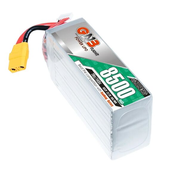 Аккумулятор GNB 6S 8500mAh 70C 22.2V LiPo (XT60), изображение 3