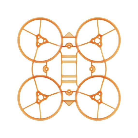 Рама квадрокоптера BETAFPV Air65 II, Цвет: Transparent Orange, изображение 2