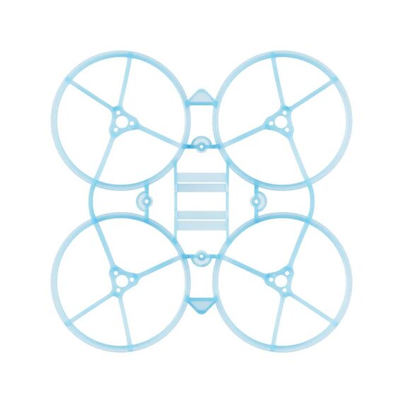 Рама квадрокоптера BETAFPV Air75 II, Цвет: Transparent Blue, изображение 2