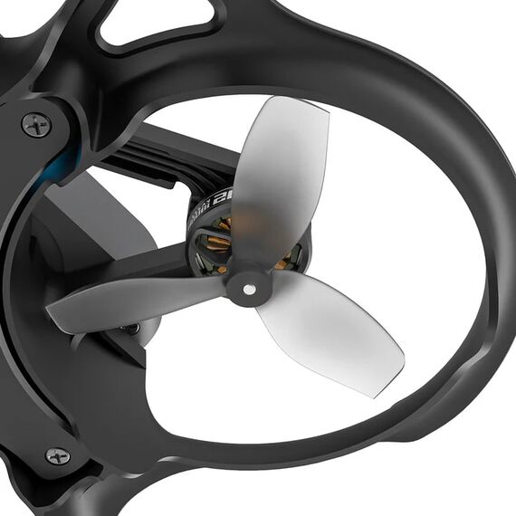 Пропеллеры Beta 45мм 3-лопастные 1,5мм (Clear grey, 2L + 2R), изображение 2