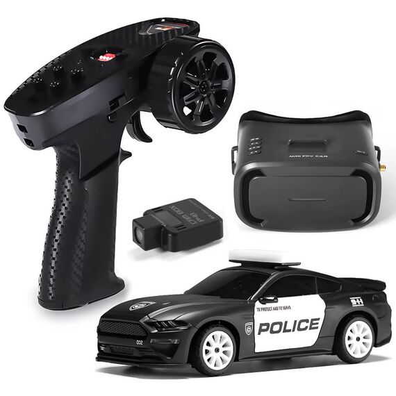 FPV радиоуправляемая машинка Sniclo SNT MG034 Police Car 1:43 с камерой и очками
