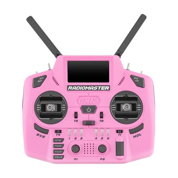 Аппаратура управления RadioMaster GX12 Crush, Цвет: Hot Pink