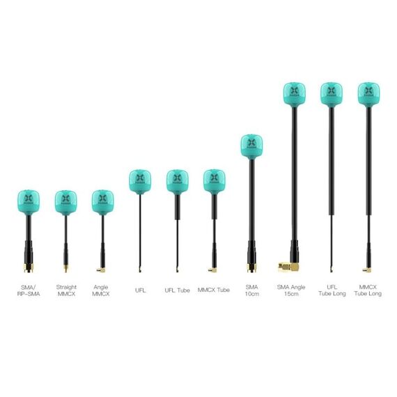 Антенна Foxeer Lollipop 4 Plus 5,8G, Поляризация: LHCP, Разъем: MMCX90, Длина: 165 мм