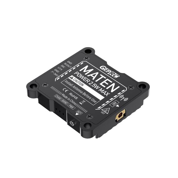 Видеопередатчик GEPRC MATEN 5.8G 2.5W VTX, изображение 5