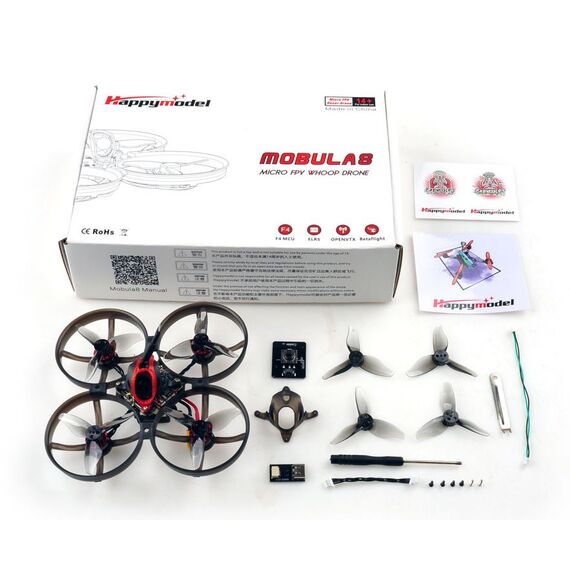 Квадрокоптер Happymodel Mobula8 2S (ELRS 2.4), Версия: FC X14 V3, изображение 8