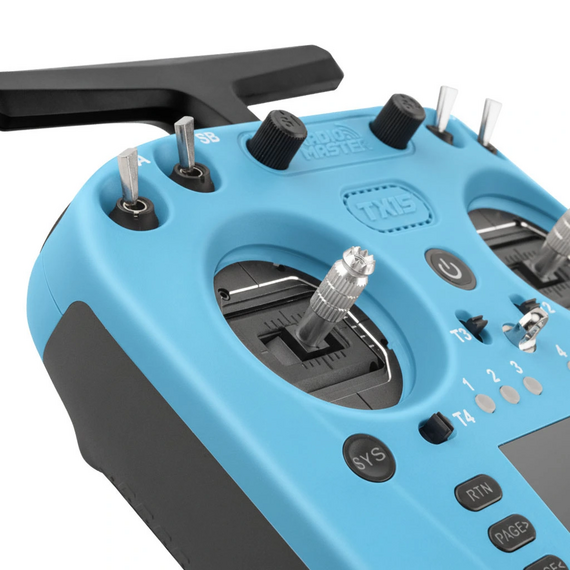 Аппаратура управления RadioMaster TX15 (ELRS), Цвет: Iceberg Blue, изображение 3