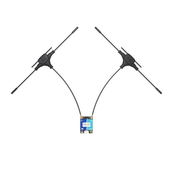 Приемник GEPRC ELRS 915M/2.4G C3 Gemini Xrossband (ELRS Gemini-X 2.4+915), изображение 6