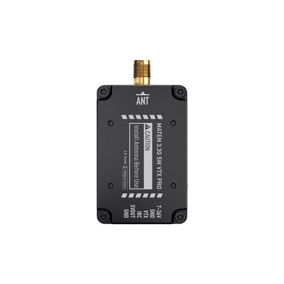 Видеопередатчик GEPRC MATEN 3.3G 5W PRO, изображение 7