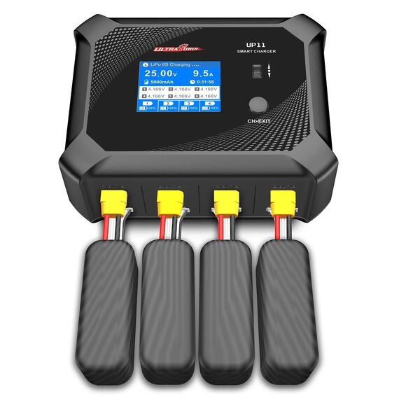 Зарядное устройство Ultra Power UP11 (6S, Quad XT60), изображение 4