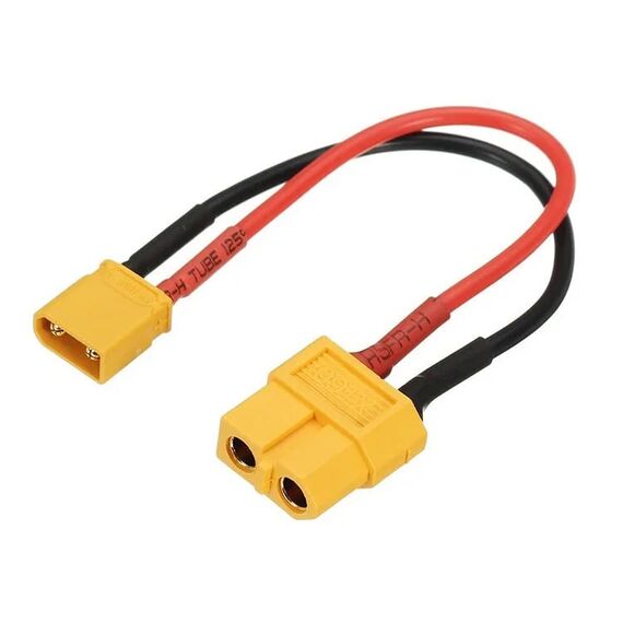 Переходник Ultra Power XT30-M - XT60-F (100mm)