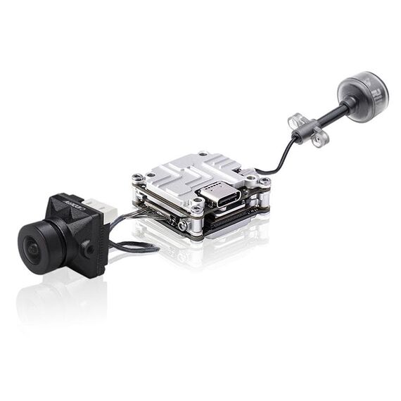 FPV Камера Caddx Nebula Micro + цифровая система Caddx Vista, Комплектация: + кабель 12 см, Цвет: Чёрный